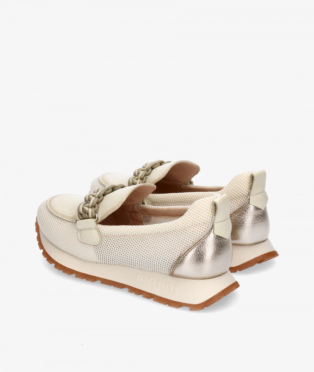 Mocasines Hispanitas HV253948 en hueso Mocasines Hispanitas HV253948 en hueso