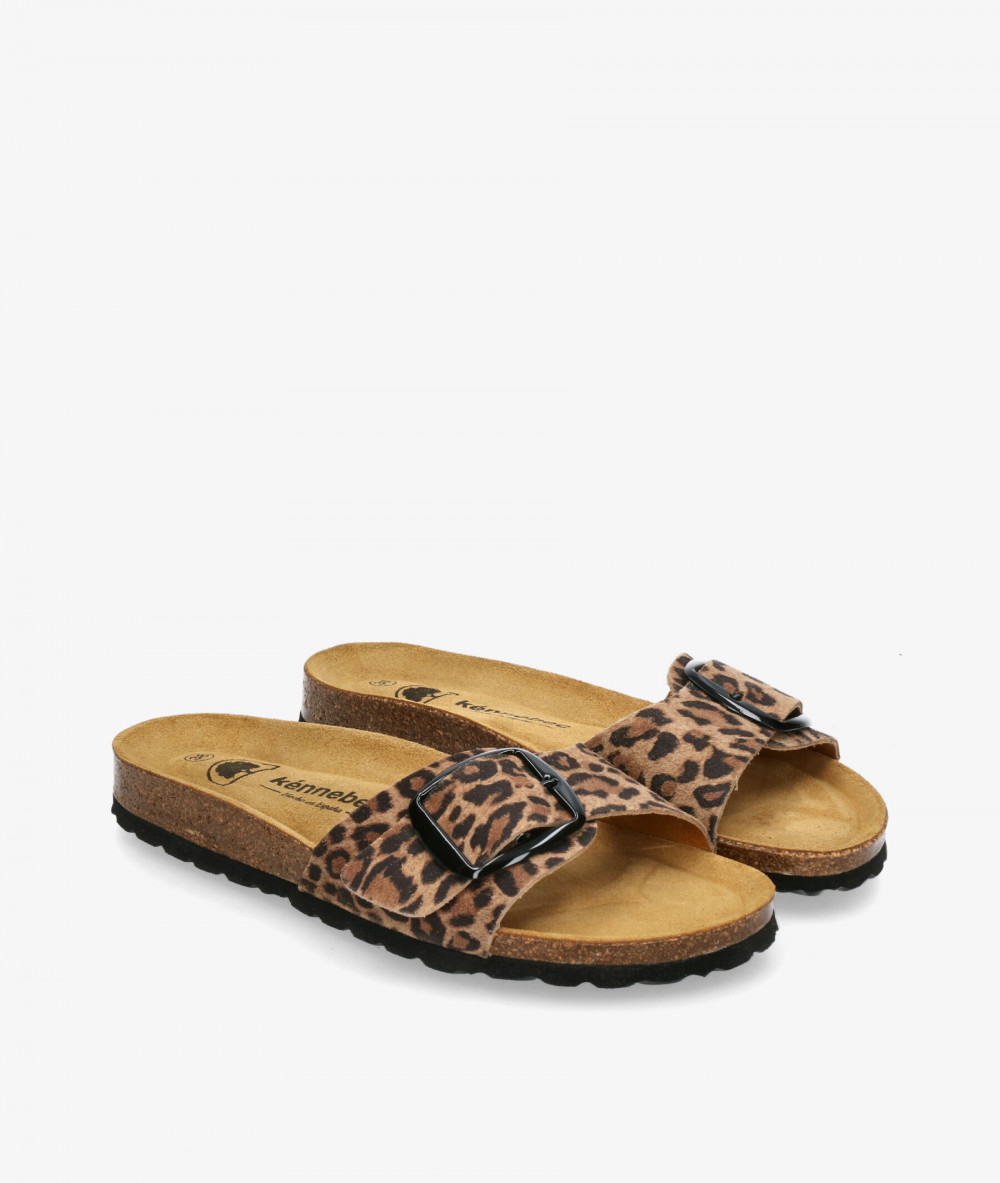 Sandalias Kénnebec  520001 en leopardo  Sandalias Kénnebec  520001 en leopardo