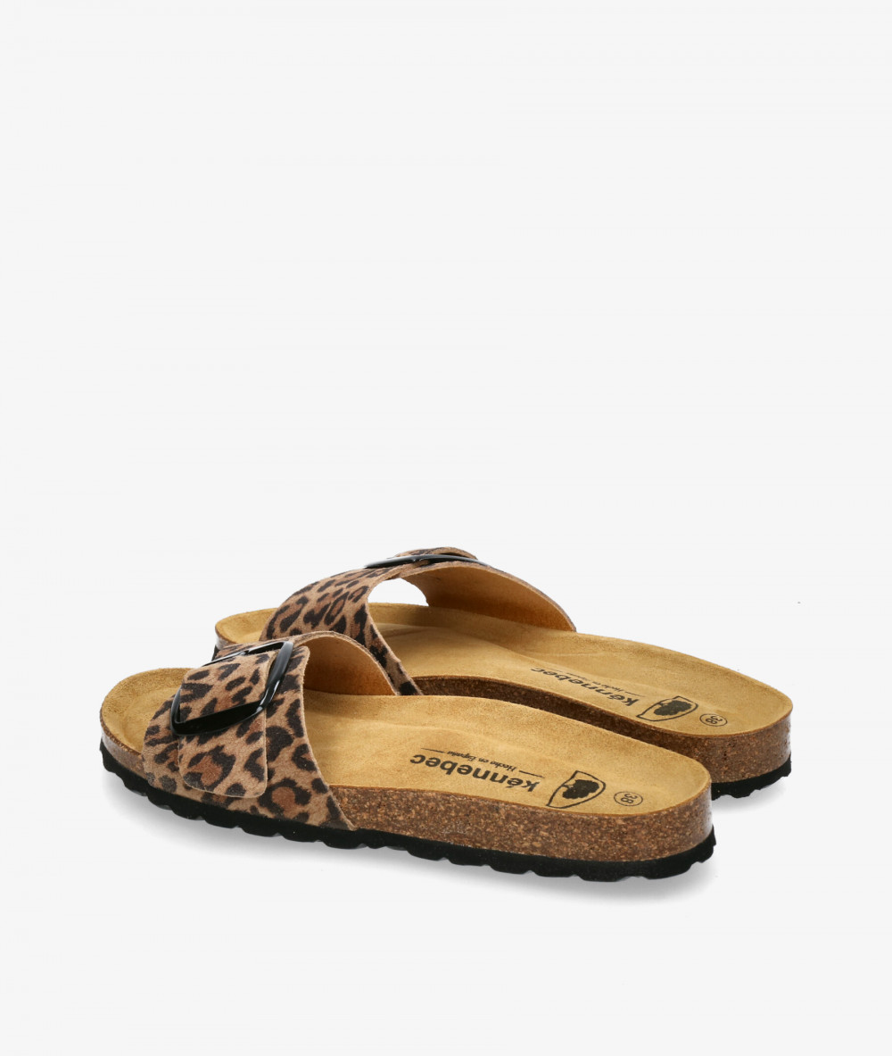 Sandalias Kénnebec  520001 en leopardo  Sandalias Kénnebec  520001 en leopardo