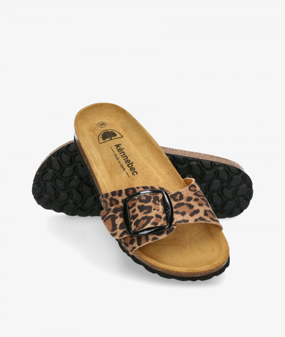 Sandalias Kénnebec  520001 en leopardo  Sandalias Kénnebec  520001 en leopardo
