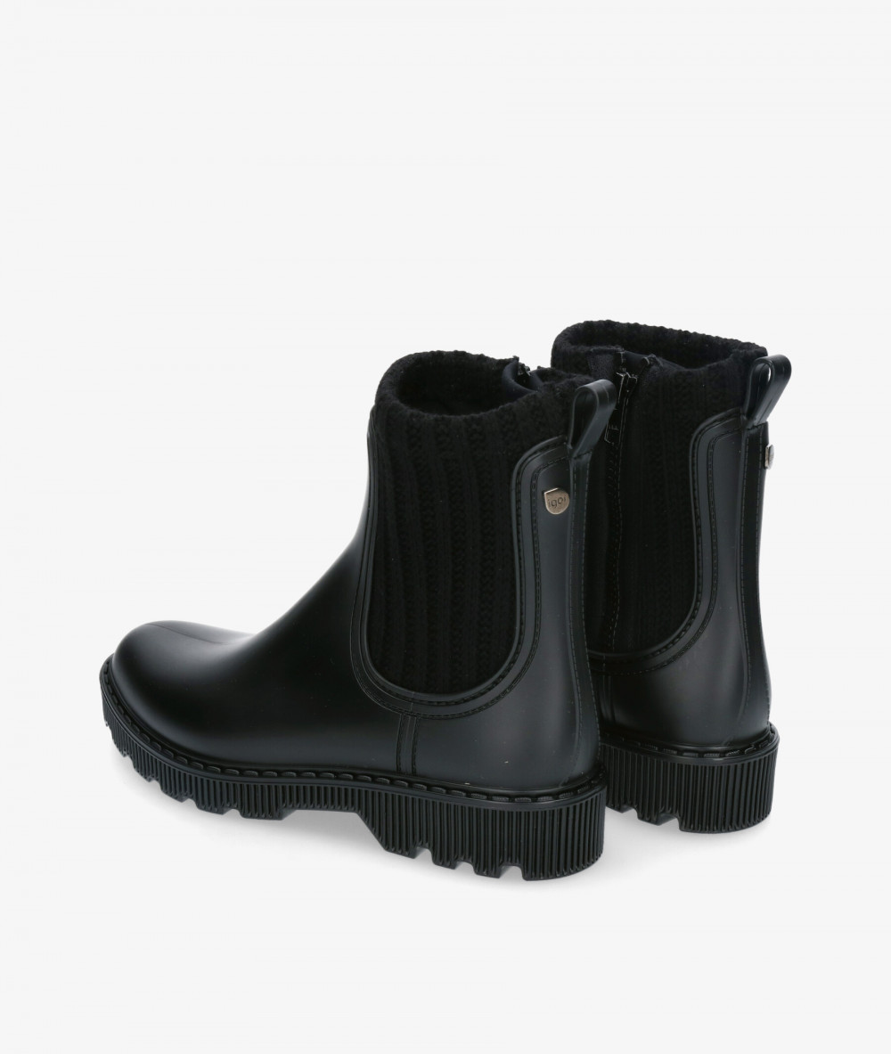 Botines IGOR  W10282 en negro Botines IGOR  W10282 en negro