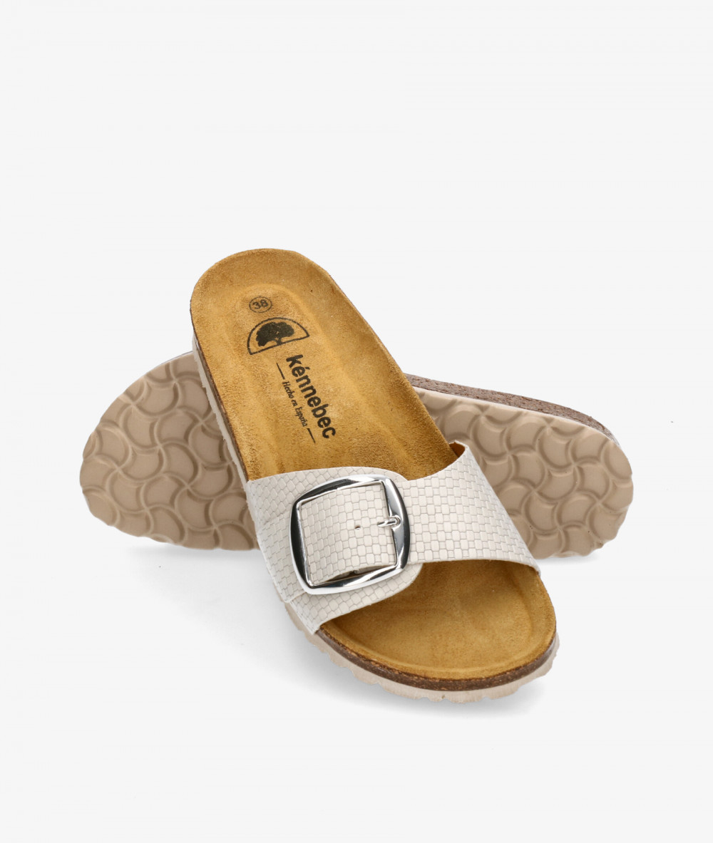 Sandalias Kénnebec  520001 en hueso Sandalias Kénnebec  520001 en hueso