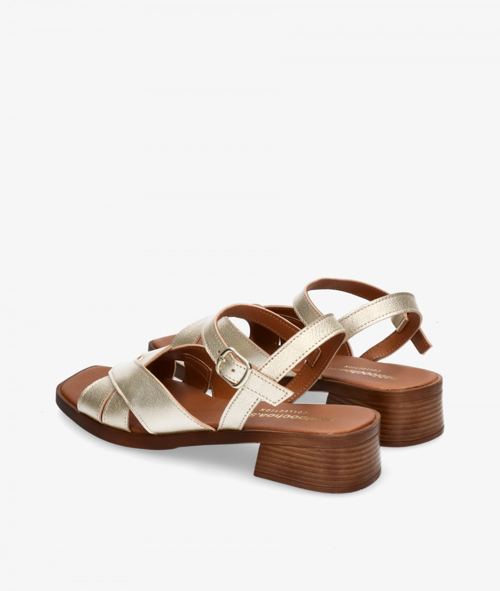 Sandalias pabloochoa.shoes  42004 en platino Sandalias pabloochoa.shoes  42004 en platino