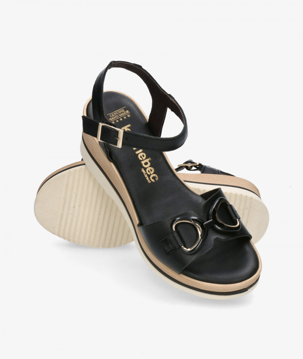 Sandalias Kénnebec  889 en negro Sandalias Kénnebec  889 en negro