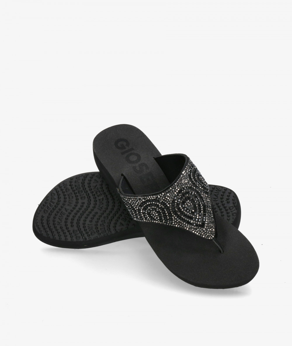 Gioseppo Sandals  BUCCHERI in black Gioseppo Sandals  BUCCHERI in black