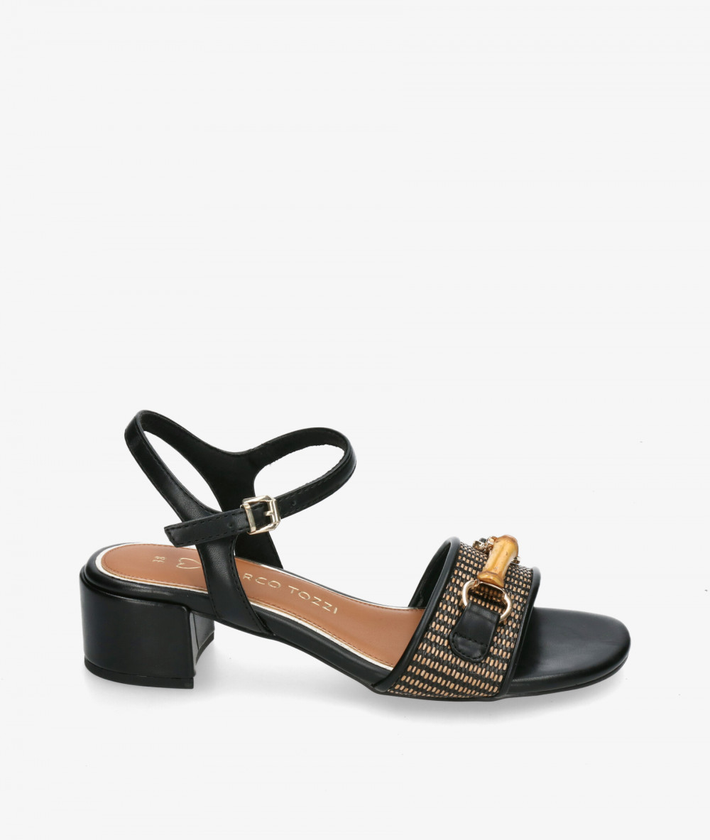 MARCO TOZZI Sandals  2/28207/24 in black MARCO TOZZI Sandals  2/28207/24 in black