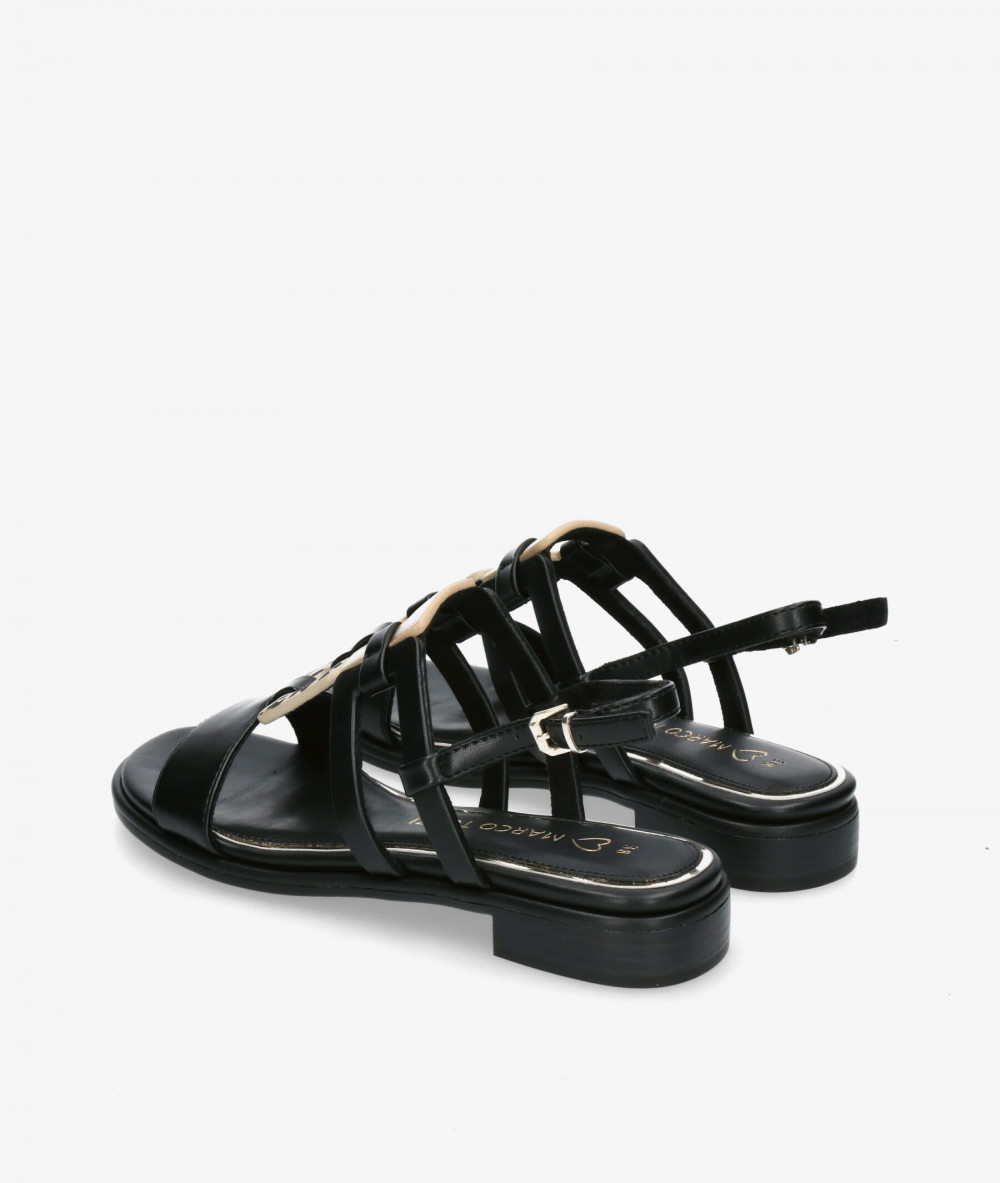 MARCO TOZZI Sandals  2/28106/24 in black MARCO TOZZI Sandals  2/28106/24 in black
