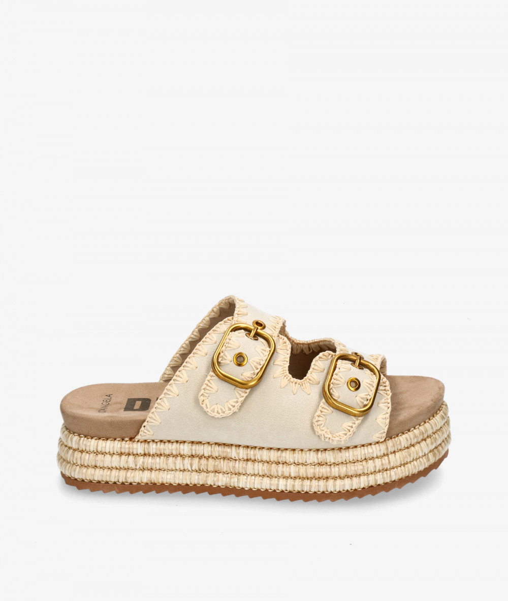 D'angela Sandals  28049 in beige D'angela Sandals  28049 in beige