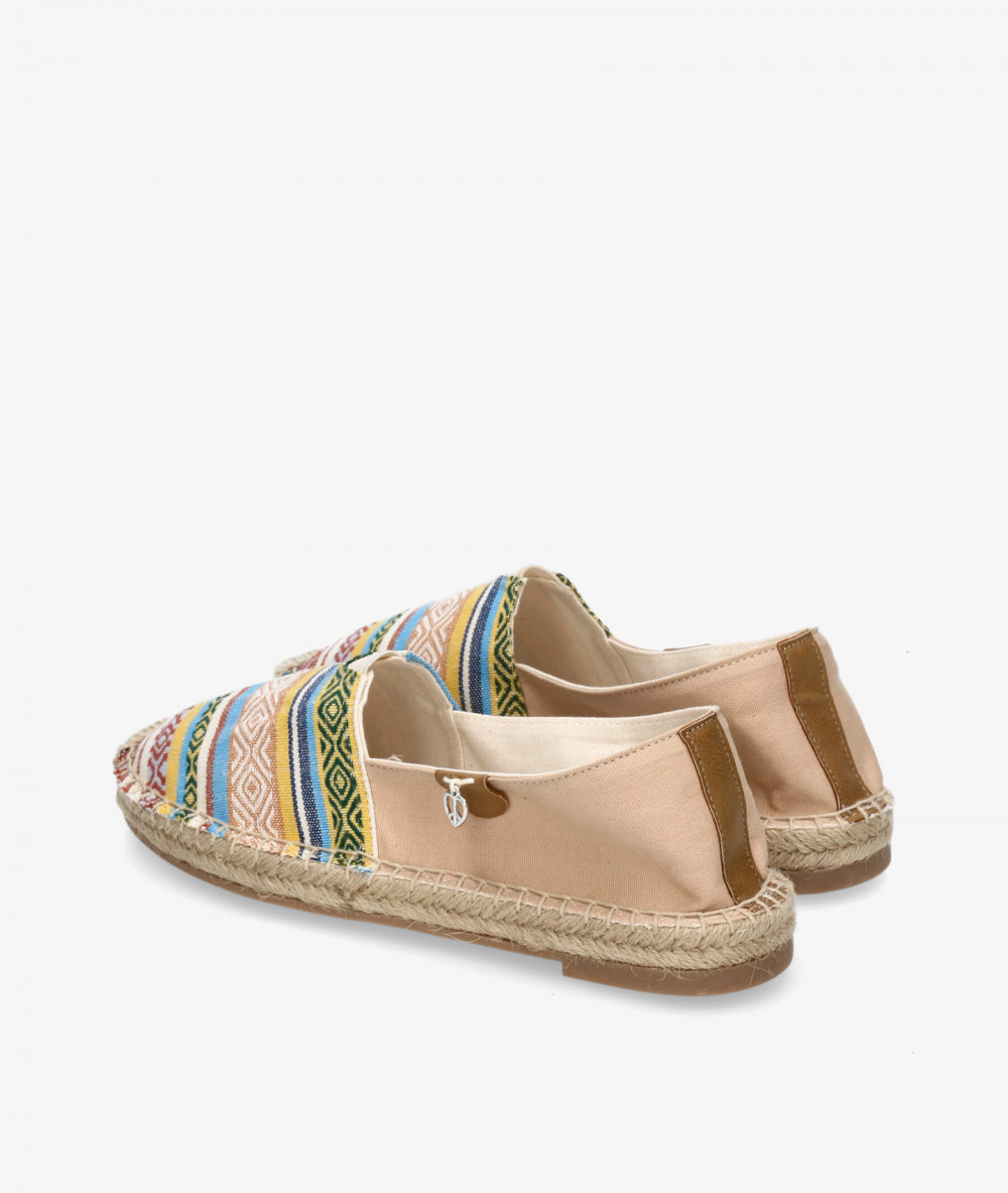 Alpargatas Kissia  042509B  SANPE en beige Alpargatas Kissia  042509B  SANPE en beige