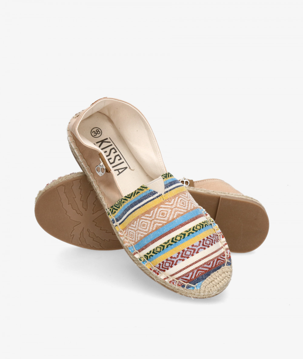 Alpargatas Kissia  042509B  SANPE en beige Alpargatas Kissia  042509B  SANPE en beige