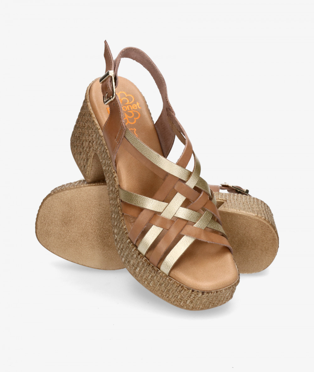 Porronet Sandals  3174 in taupe Porronet Sandals  3174 in taupe
