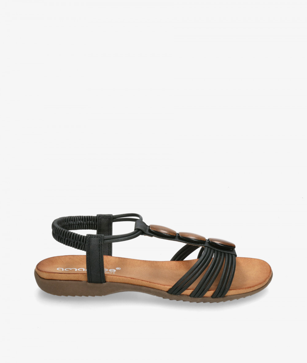 Amarpies Sandals  28688 in black Amarpies Sandals  28688 in black
