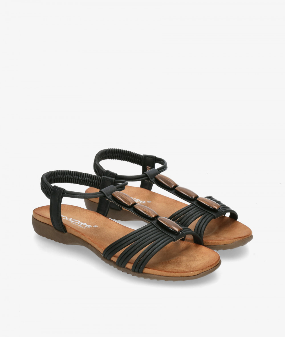 Amarpies Sandals  28688 in black Amarpies Sandals  28688 in black