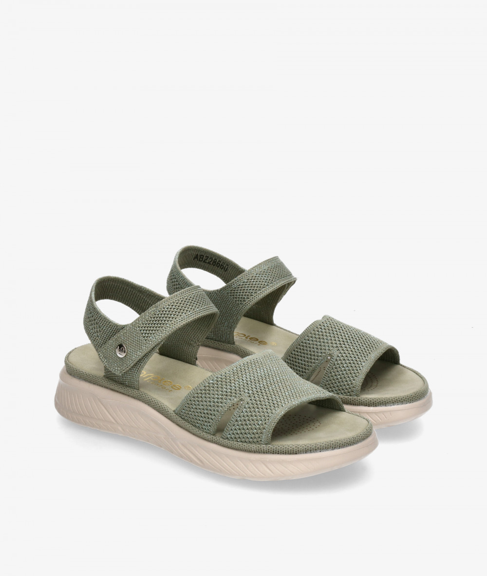 Amarpies Sandals  28660 in kaki Amarpies Sandals  28660 in kaki