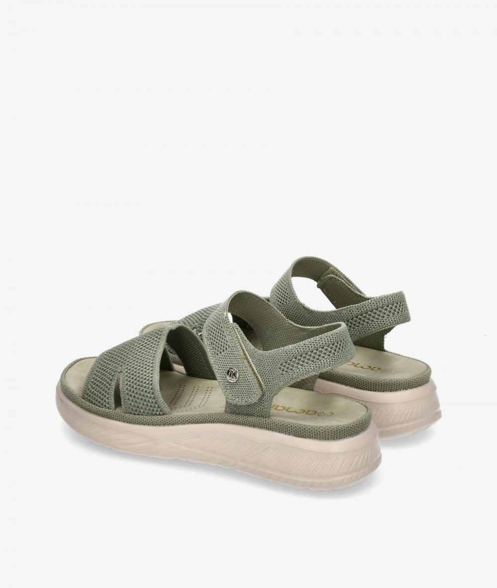 Amarpies Sandals  28660 in kaki Amarpies Sandals  28660 in kaki