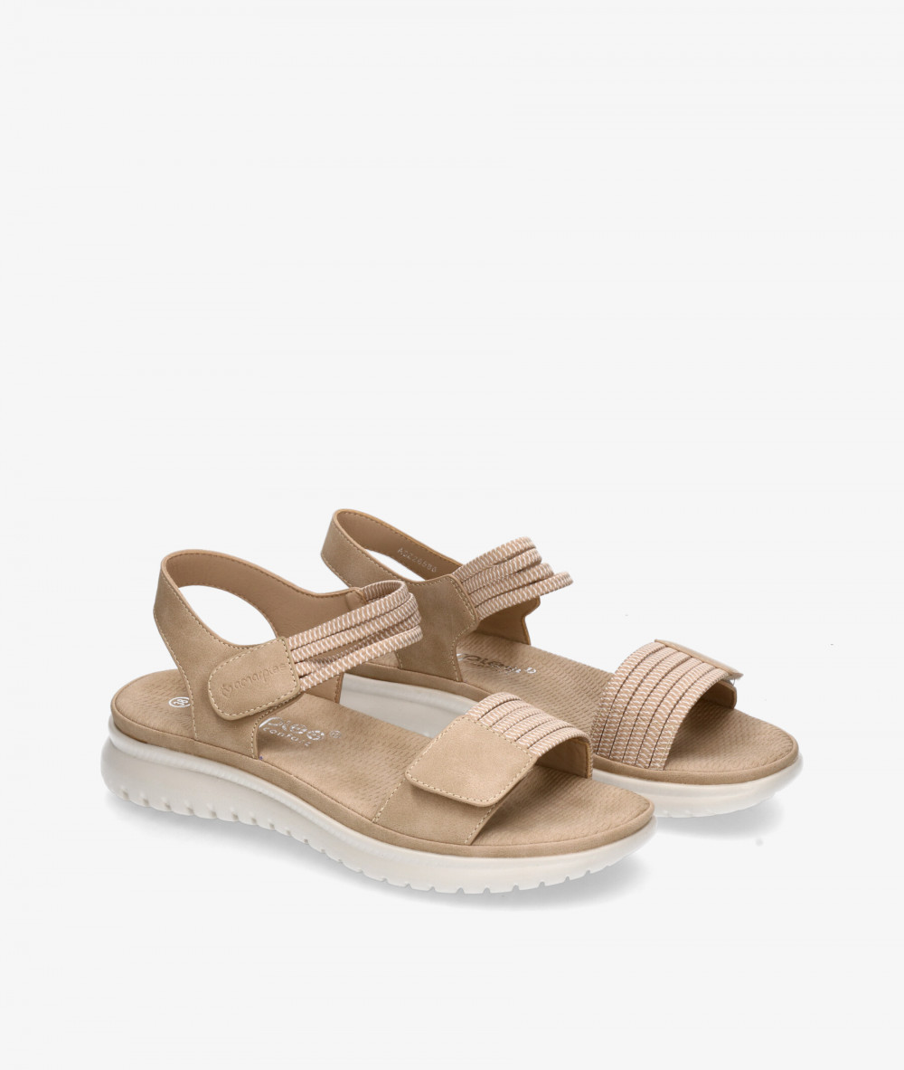 Amarpies Sandals  26586 in beige Amarpies Sandals  26586 in beige