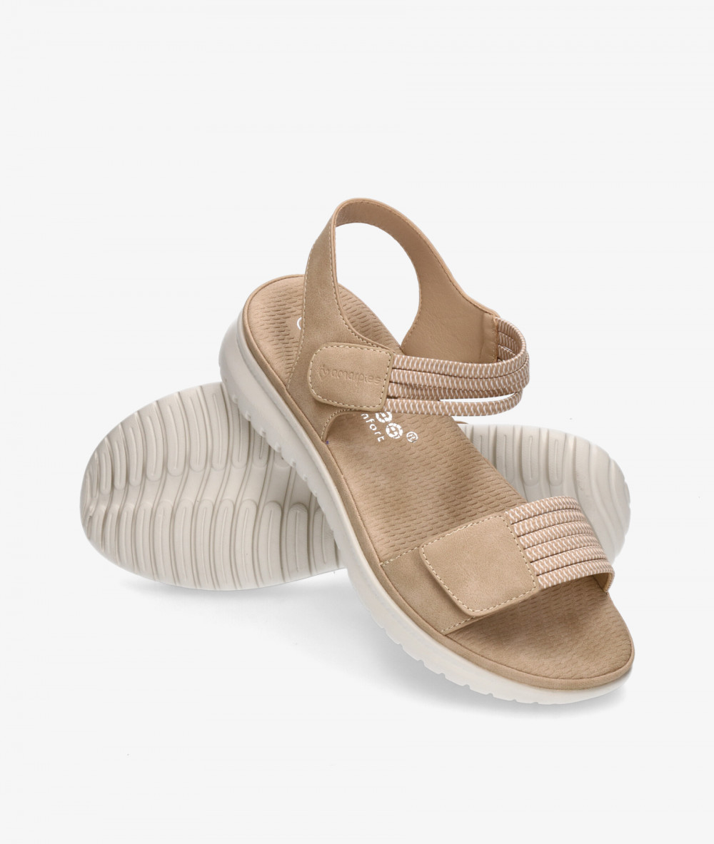 Amarpies Sandals  26586 in beige Amarpies Sandals  26586 in beige