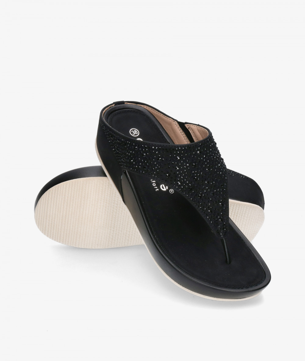 Amarpies Sandals  26579 in black Amarpies Sandals  26579 in black