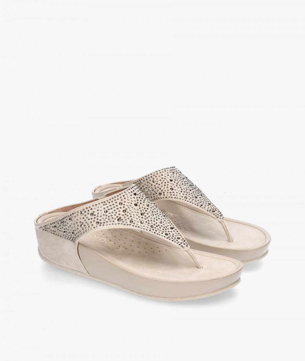 Amarpies Sandals  26579 in off-white Amarpies Sandals  26579 in off-white