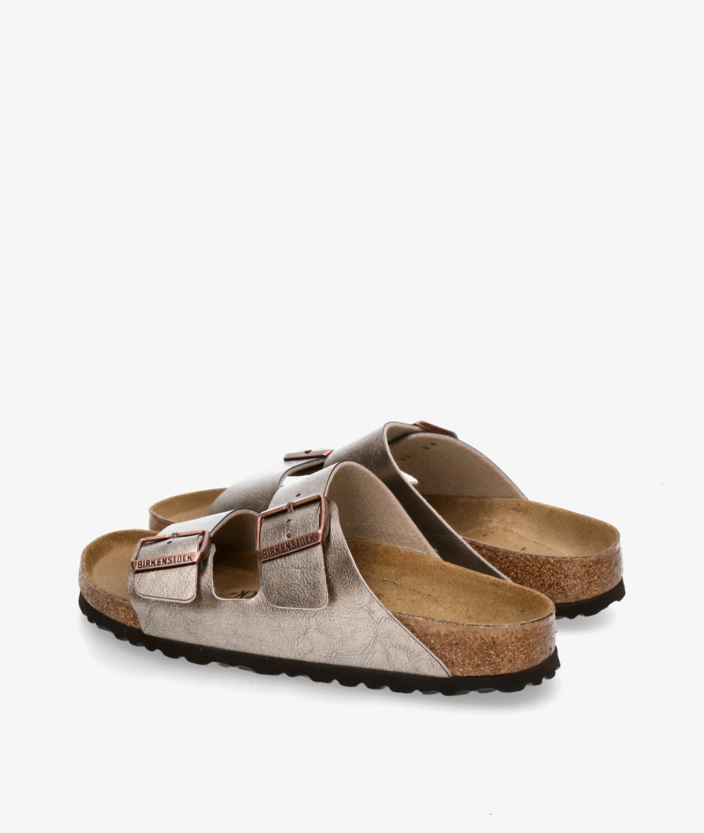 Birkenstock Sandals  ARIZONA BF GRACEFUL in taupe metallic Birkenstock Sandals  ARIZONA BF GRACEFUL in taupe metallic