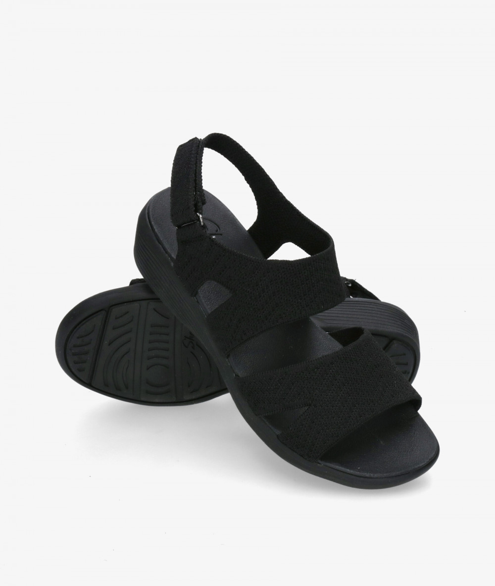Sandalias Skechers 163420 en negro Sandalias Skechers 163420 en negro