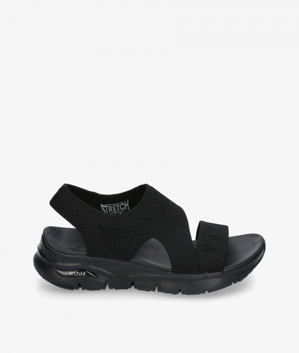 Sandalias Skechers 119458 en negro Sandalias Skechers 119458 en negro