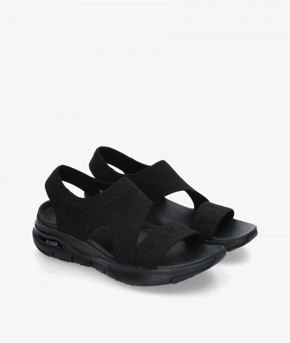 Sandalias Skechers 119458 en negro Sandalias Skechers 119458 en negro