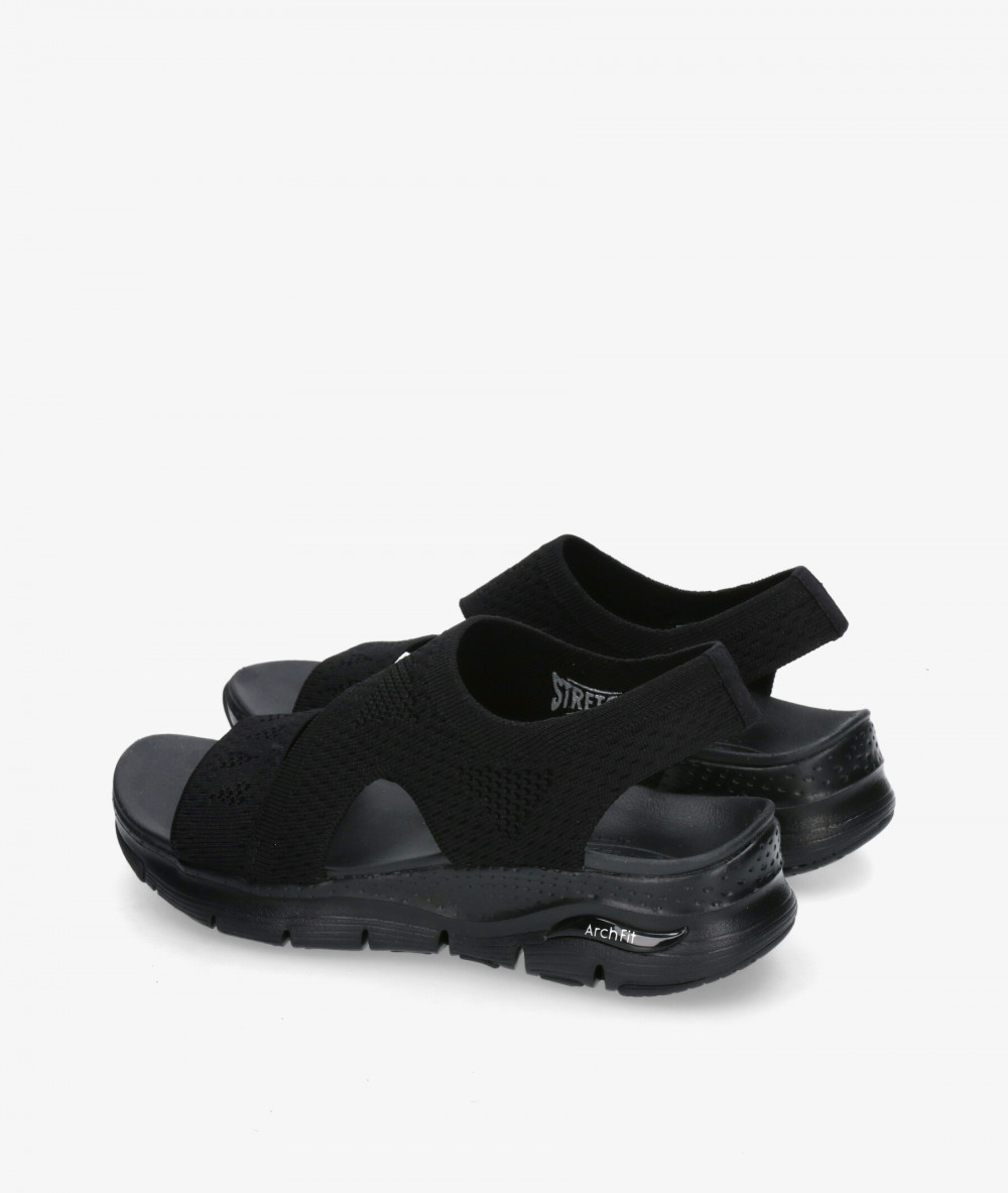 Sandalias Skechers 119458 en negro Sandalias Skechers 119458 en negro