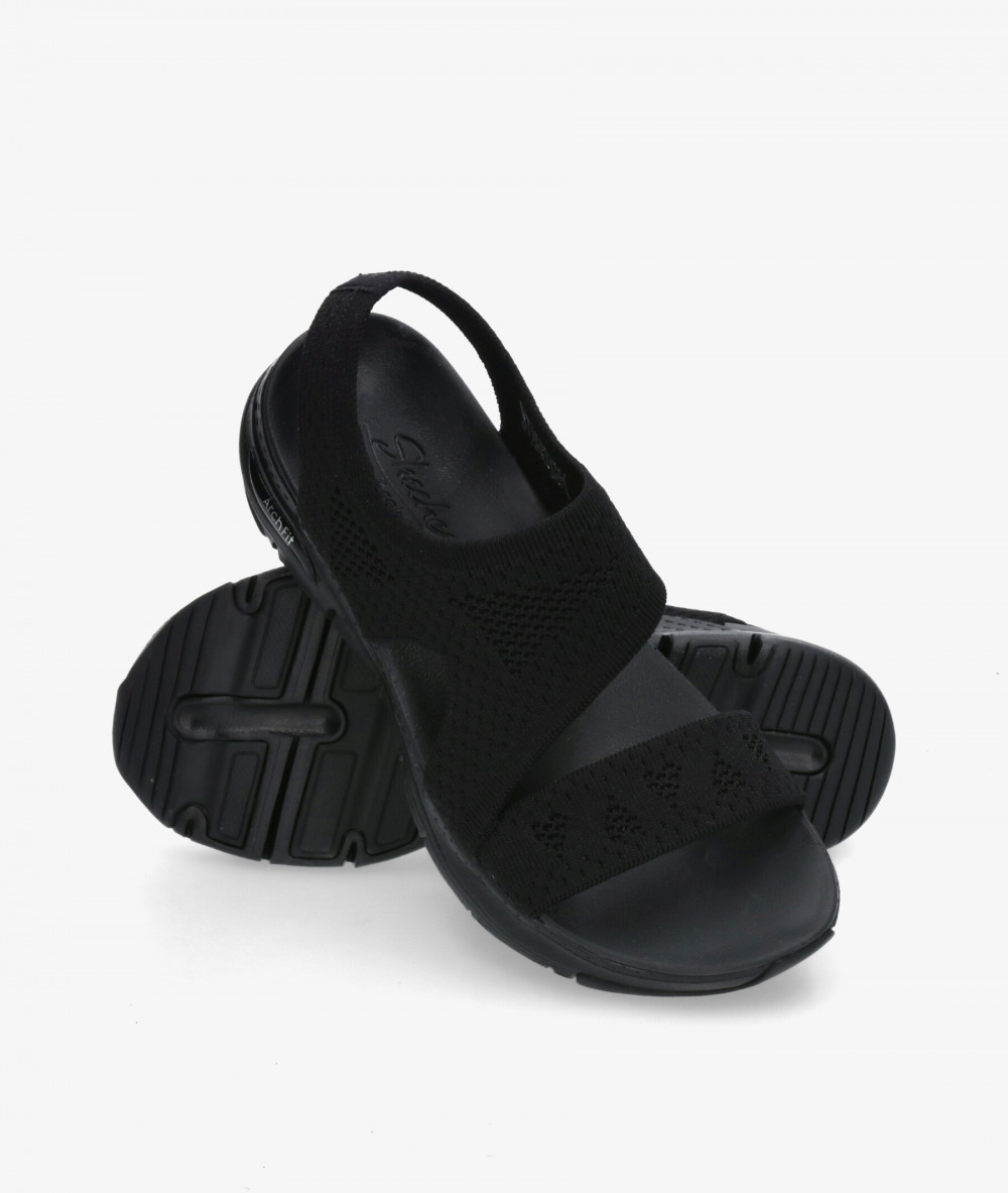Sandalias Skechers 119458 en negro Sandalias Skechers 119458 en negro