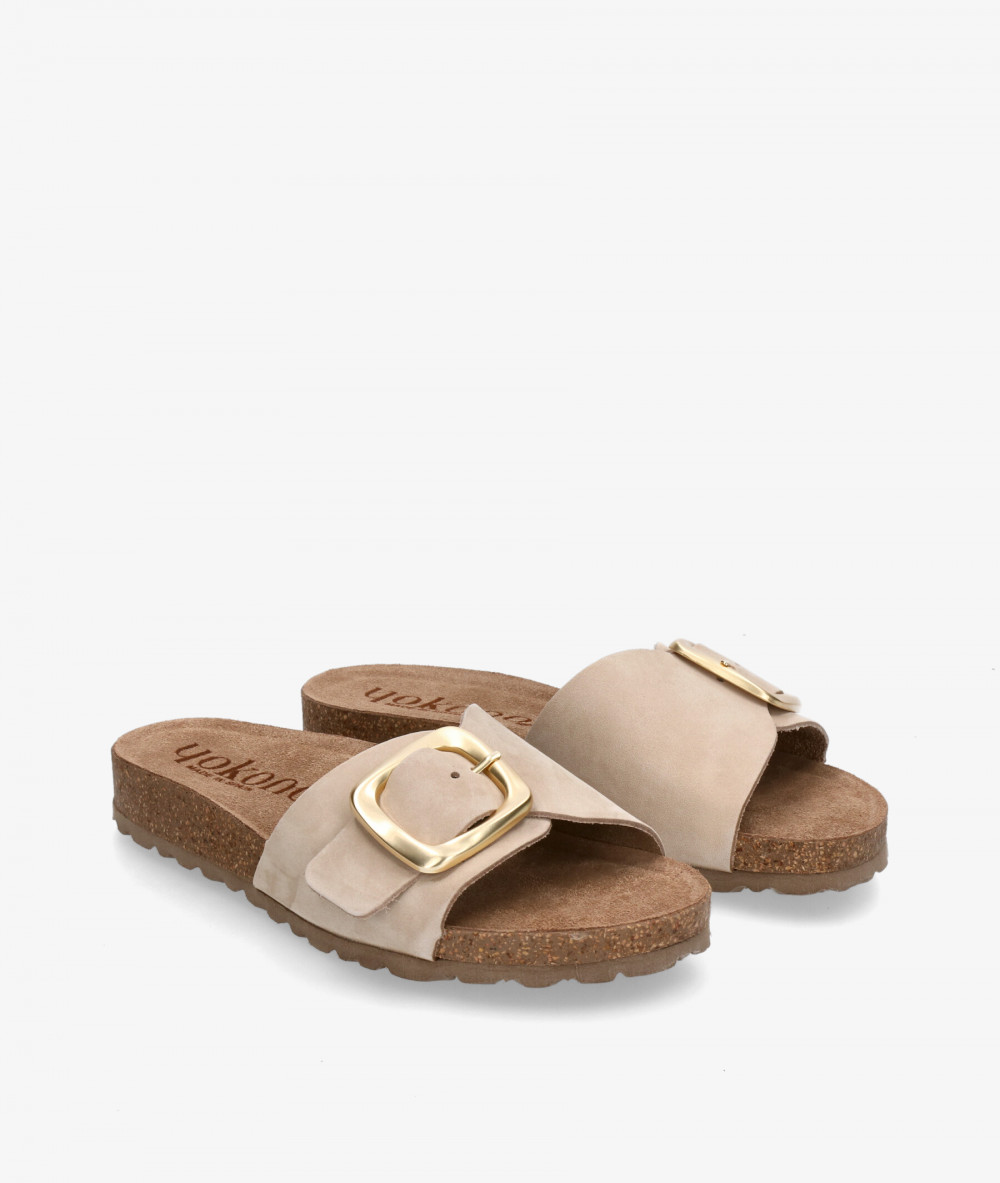 Yokono Sandals  JERBA 114 in beige nubuck Yokono Sandals  JERBA 114 in beige nubuck