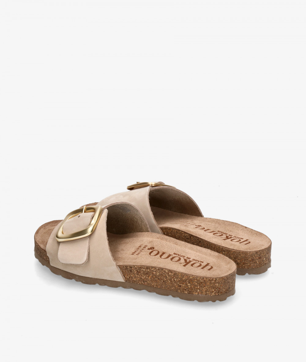 Yokono Sandals  JERBA 114 in beige nubuck Yokono Sandals  JERBA 114 in beige nubuck