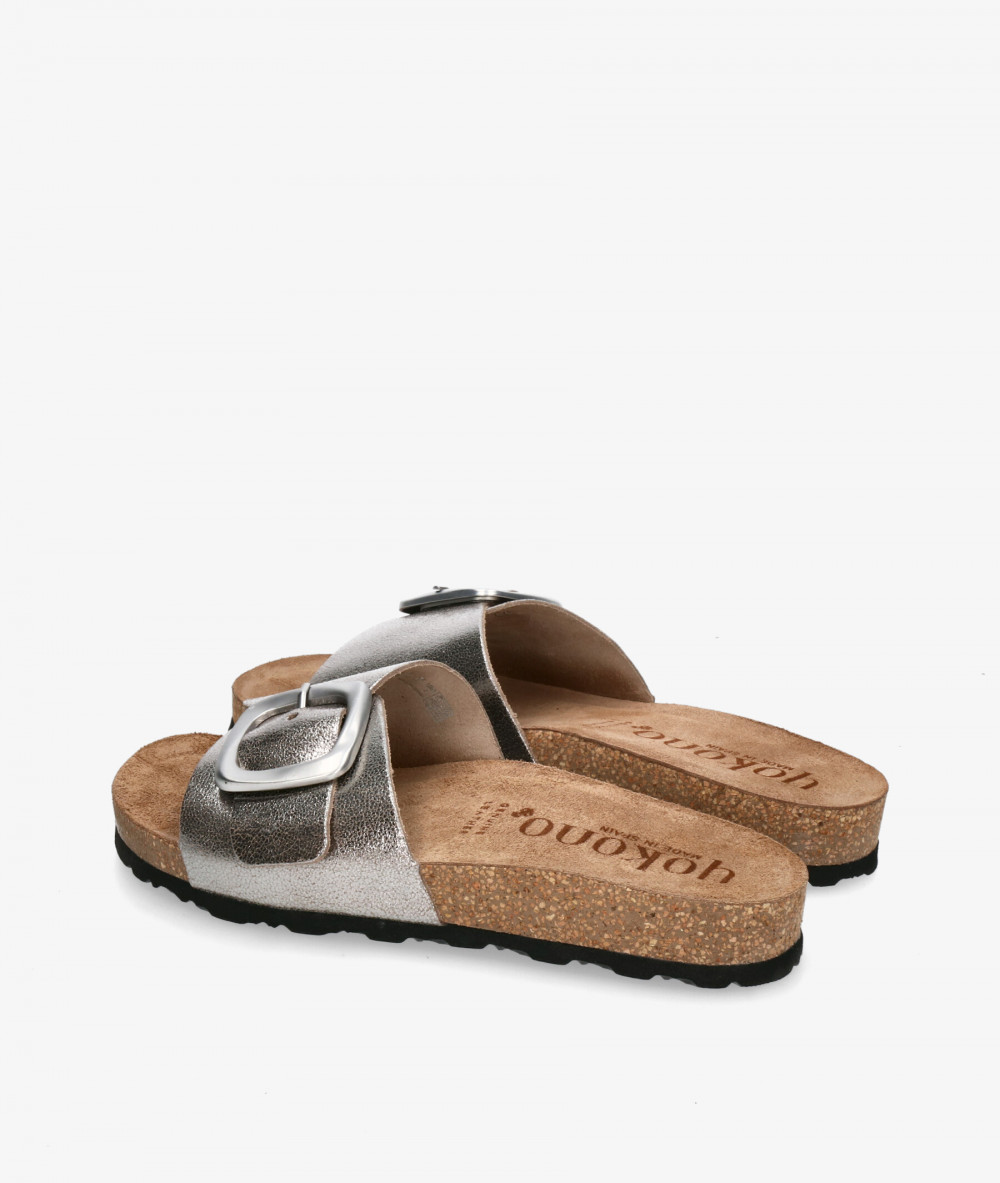Yokono Sandals  JERBA 114 in lead-coloured Yokono Sandals  JERBA 114 in lead-coloured