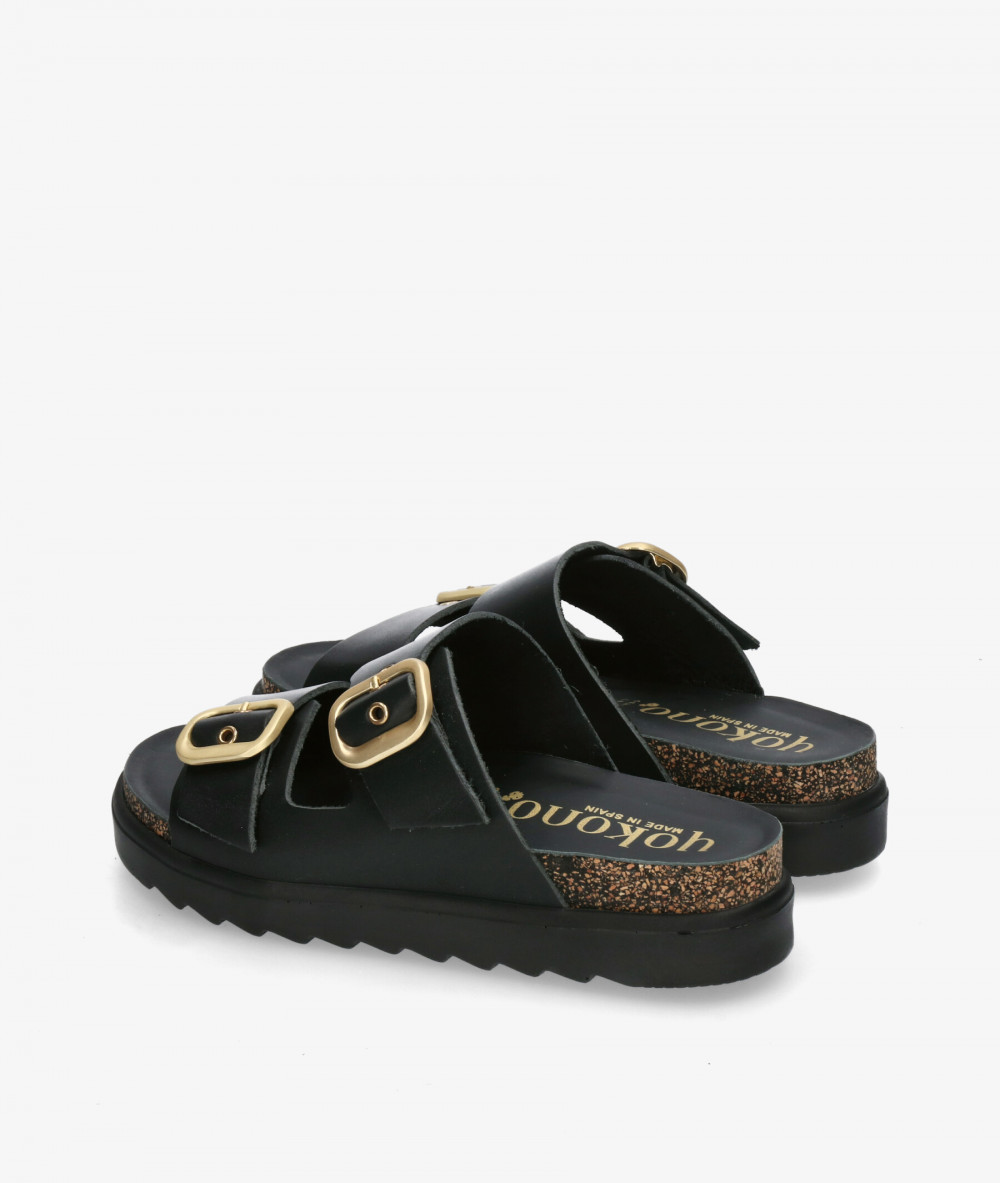Yokono Sandals  TUNEZ 130 in black Yokono Sandals  TUNEZ 130 in black