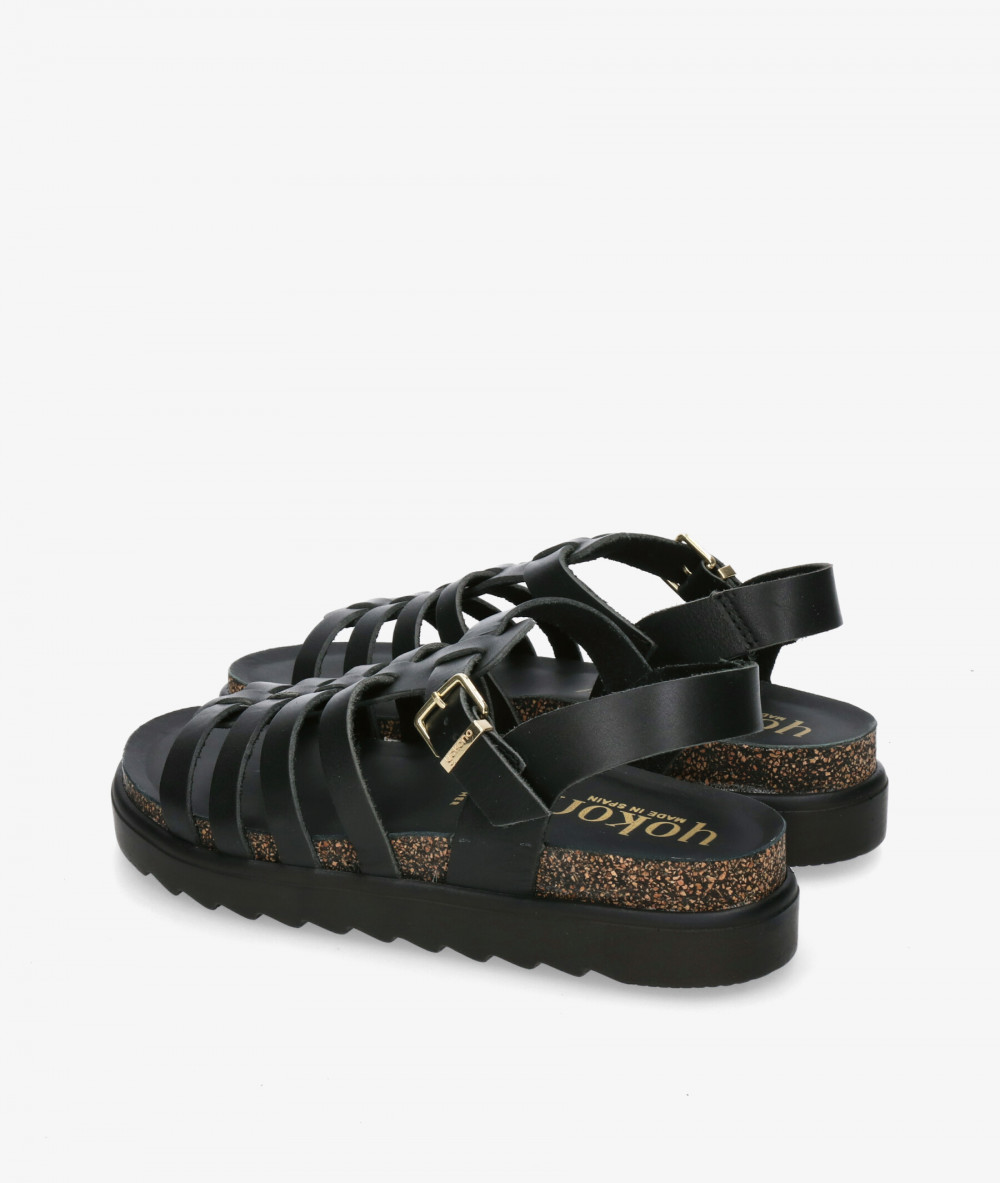 Yokono Sandals  TUNEZ 107 in black Yokono Sandals  TUNEZ 107 in black