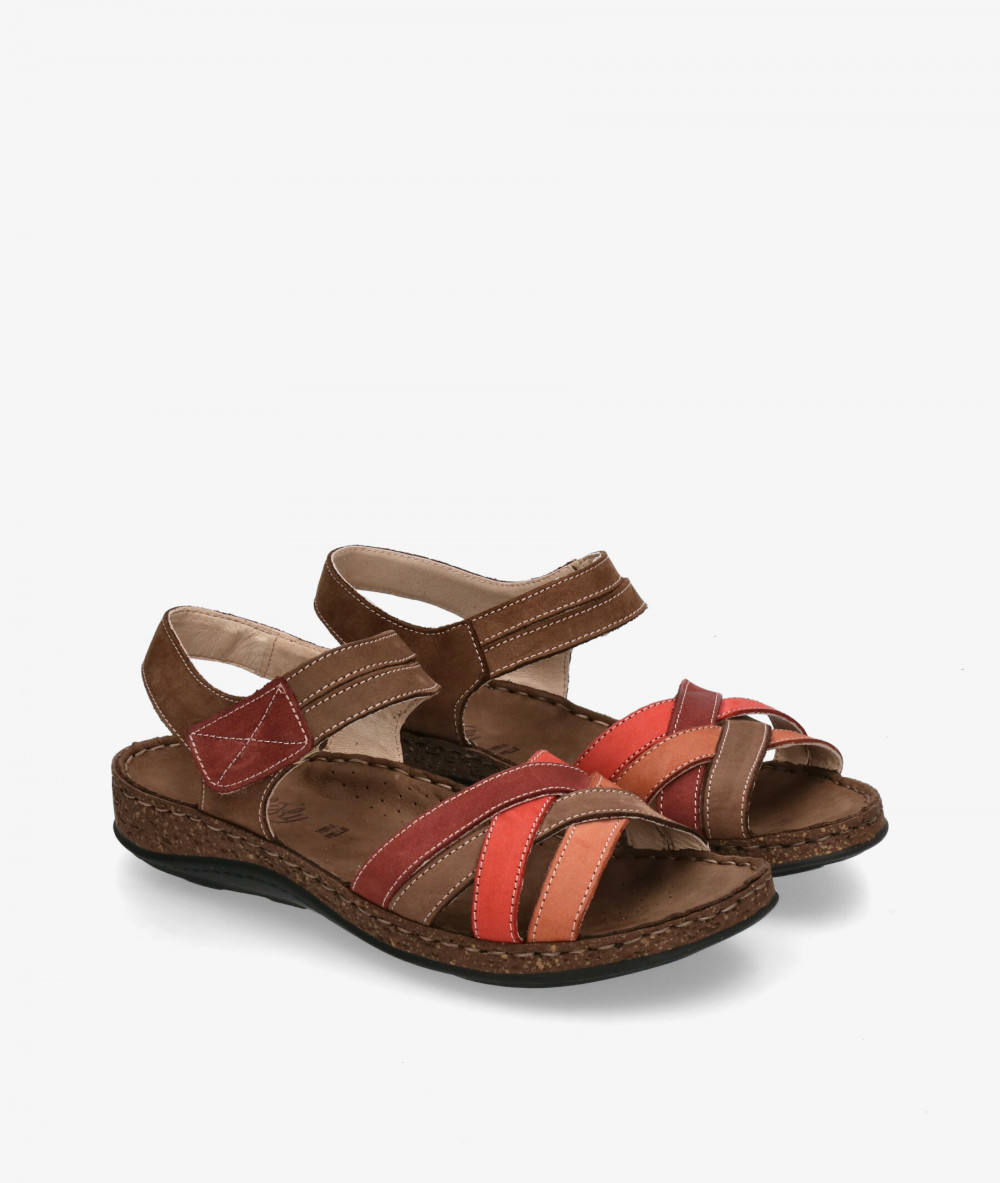 Sandalias Walk & Fly  3861-43170 en marrón Sandalias Walk & Fly  3861-43170 en marrón