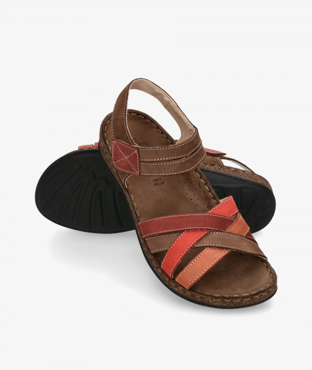 Sandalias Walk & Fly  3861-43170 en marrón Sandalias Walk & Fly  3861-43170 en marrón