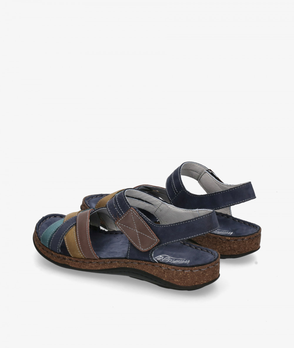 Sandalias Walk & Fly  3861-43170 en azul marino Sandalias Walk & Fly  3861-43170 en azul marino