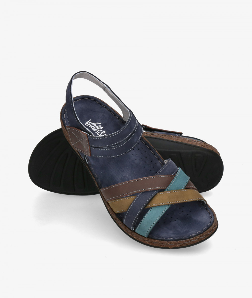 Sandalias Walk & Fly  3861-43170 en azul marino Sandalias Walk & Fly  3861-43170 en azul marino