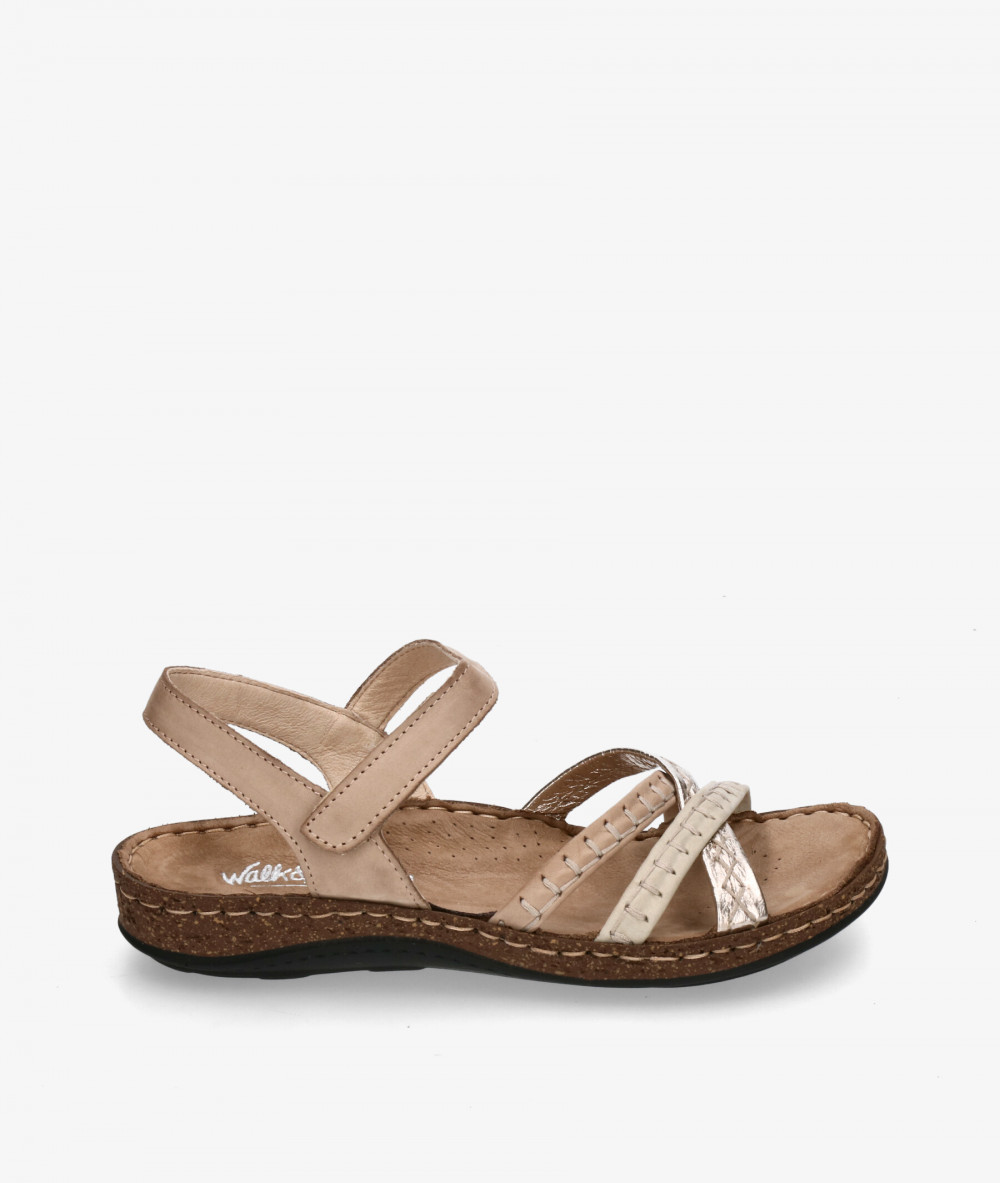 Sandalias Walk & Fly  3861-40943 en nobuck taupe Sandalias Walk & Fly  3861-40943 en nobuck taupe