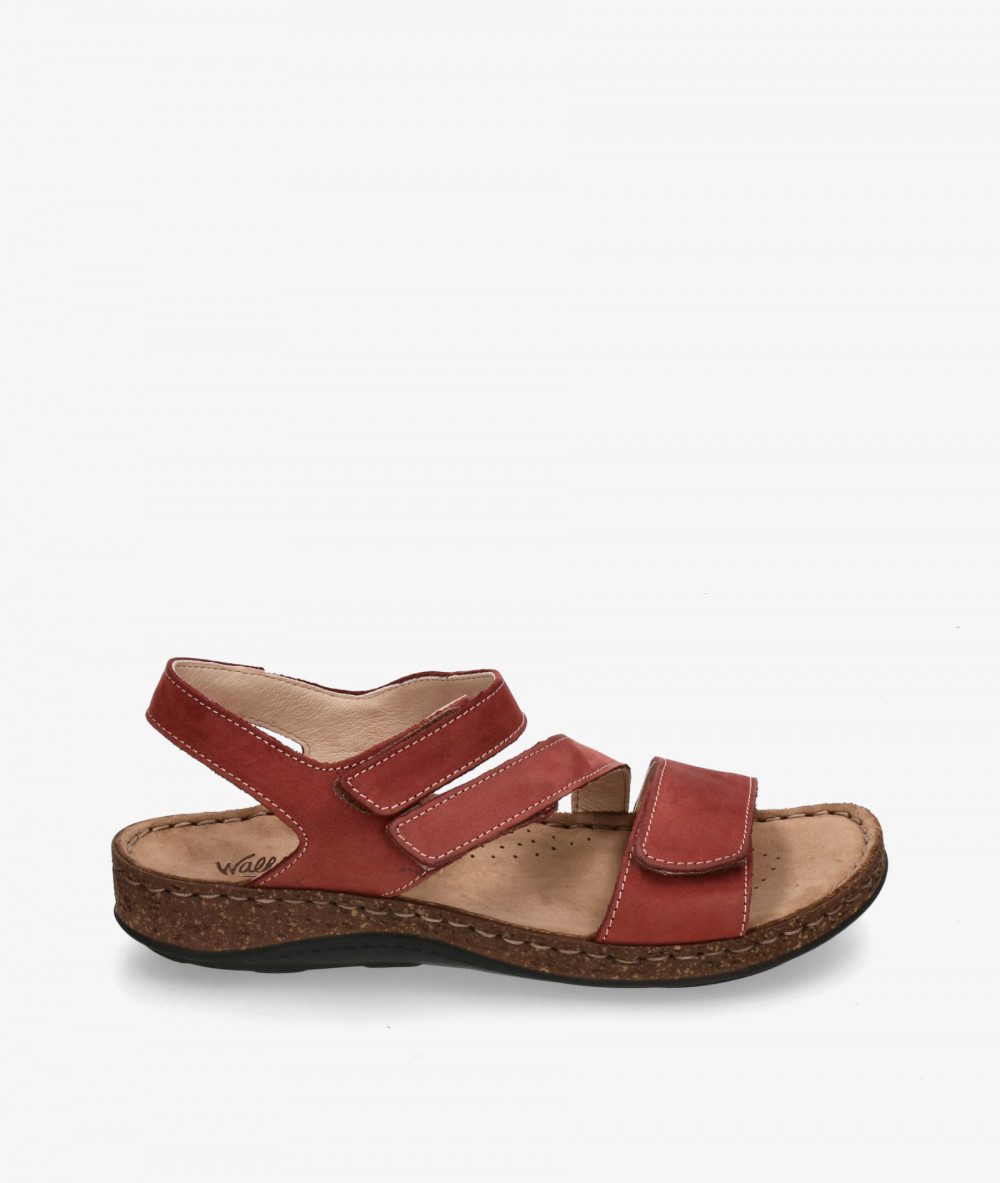 Sandalias Walk & Fly  3861-50770 en nobuck burdeos Sandalias Walk & Fly  3861-50770 en nobuck burdeos