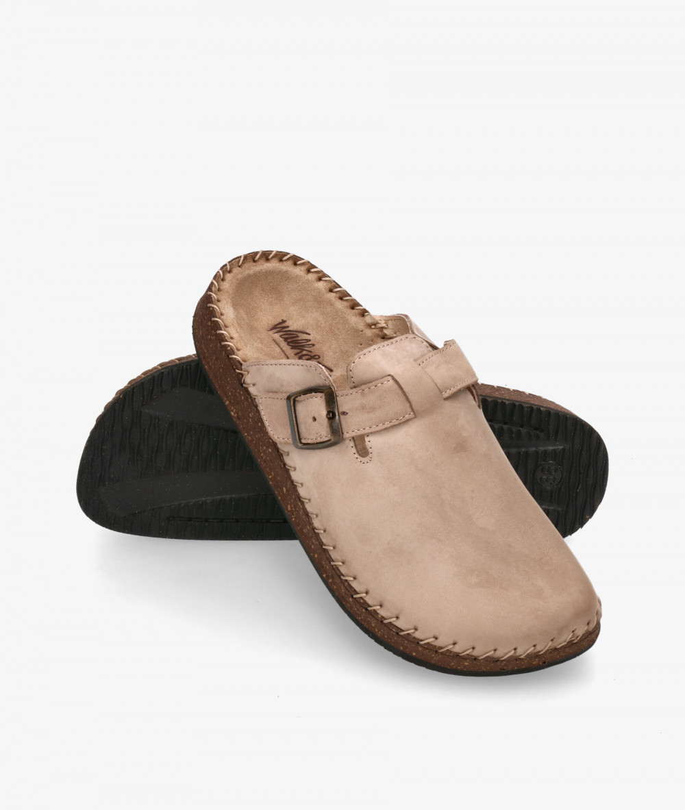 Zuecos Walk & Fly 2324-23010 en nobuck taupe Zuecos Walk & Fly 2324-23010 en nobuck taupe