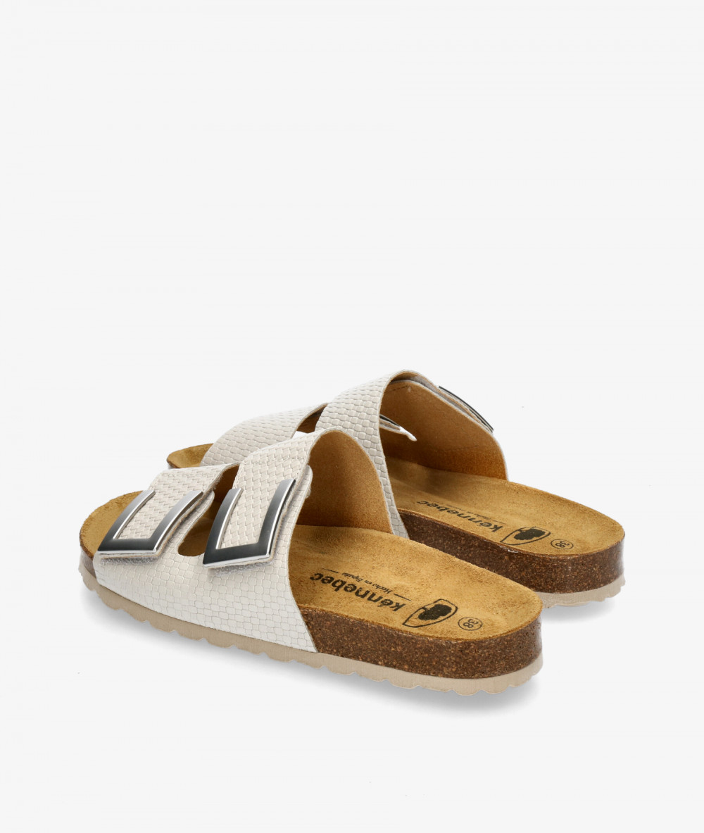 Kénnebec Sandals  520092 in off-white Kénnebec Sandals  520092 in off-white