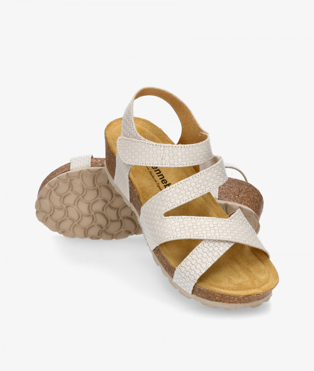 Kénnebec Sandals  IB-003 in off-white Kénnebec Sandals  IB-003 in off-white