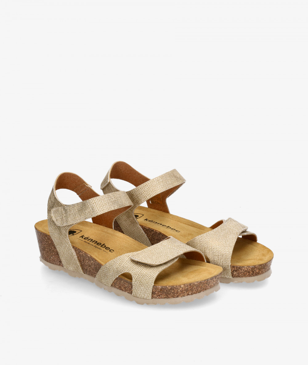 Kénnebec Sandals  IB-101 in beige Kénnebec Sandals  IB-101 in beige