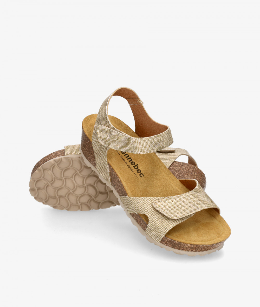 Kénnebec Sandals  IB-101 in beige Kénnebec Sandals  IB-101 in beige