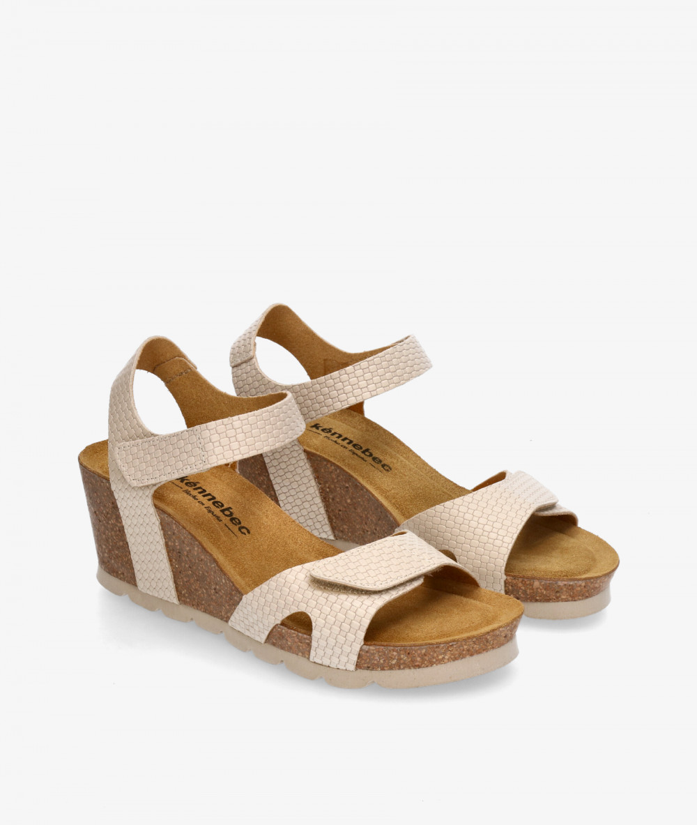 Kénnebec Sandals  639101 in beige Kénnebec Sandals  639101 in beige