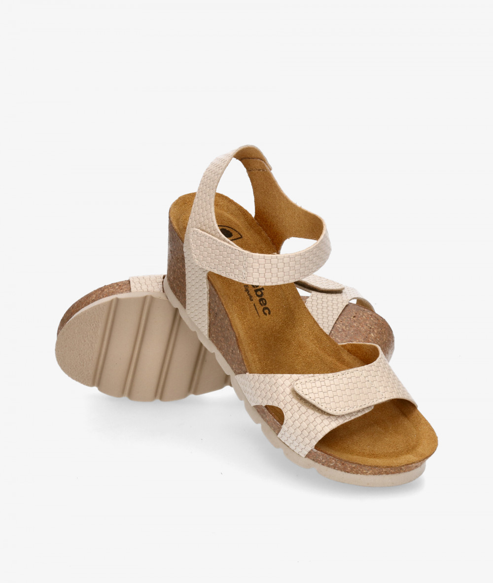 Kénnebec Sandals  639101 in beige Kénnebec Sandals  639101 in beige
