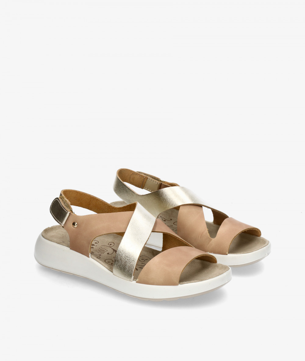 Imac Sandals  757101 in camel Imac Sandals  757101 in camel