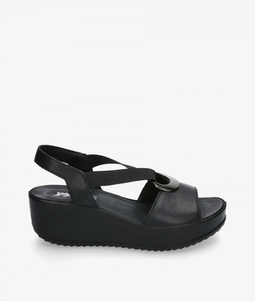 Imac Sandals  757630 in black Imac Sandals  757630 in black