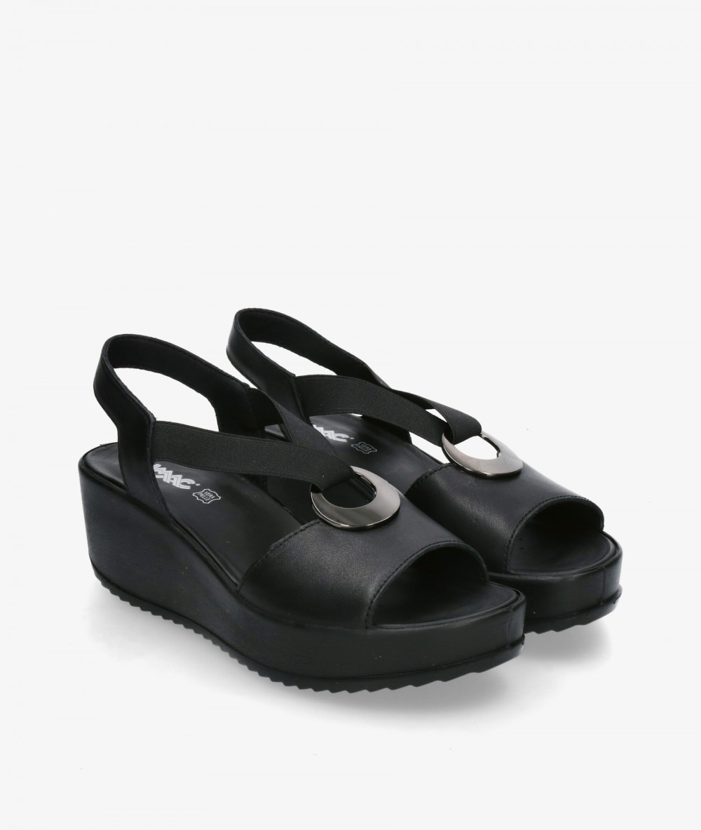 Imac Sandals  757630 in black Imac Sandals  757630 in black
